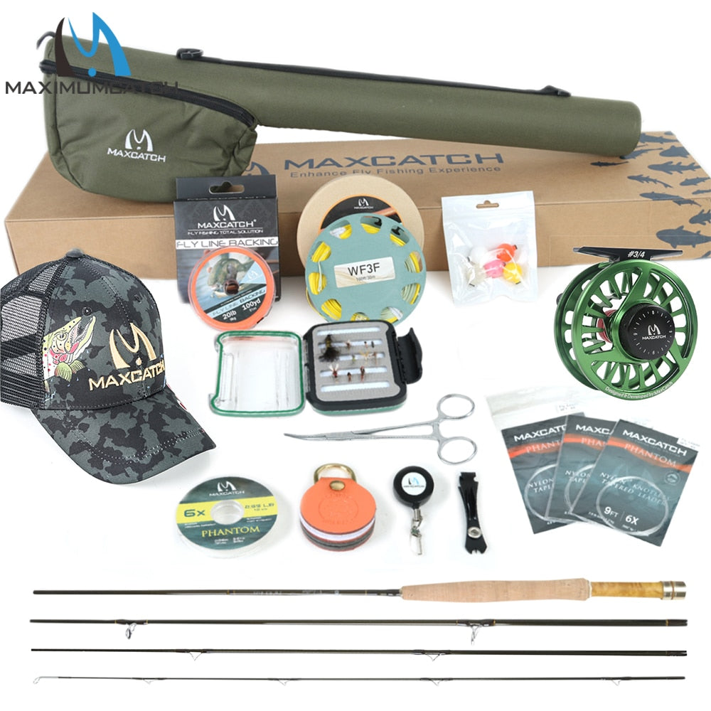 Maximumcatch Maxcatch Fly Fishing Rod and Reel Complete Kit – Pro