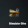 Contemplator STIMULATOR 5Pcs Caddis/Stonefly 10#-12# Fly Fishing Flies