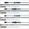 Kuying Teton 1.75m/1.8m 2PC Carbon Spinning/Casting Fast Action Rod
