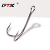 FTK 10-20pcs 2 4 6 1/0 2/0 3/0# Double Frog Fishing Hooks