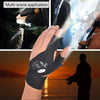 Fingerless LED Fishing Gloves