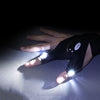 Waterproof LED Fingerless Angling Gloves