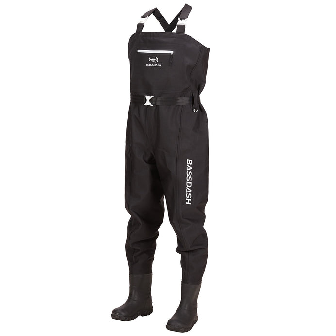 Bassdash Ultra High Nylon PVC Chest Waders With Boots – Pro Tackle