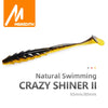 Meredith Crazy Shiner II Soft T-Tail Shad Lure 65mm/80mm 12/20Pcs