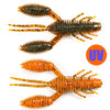 B&U SPARKLY09 4Pcs/Lot 70mm Soft Craw Bait