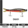 ODS 1Pc 13.2cm/20.6g 8-Segment Swimbait