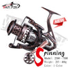 Walk Fish HA2500-7500 4.6:1 Spinning Reel