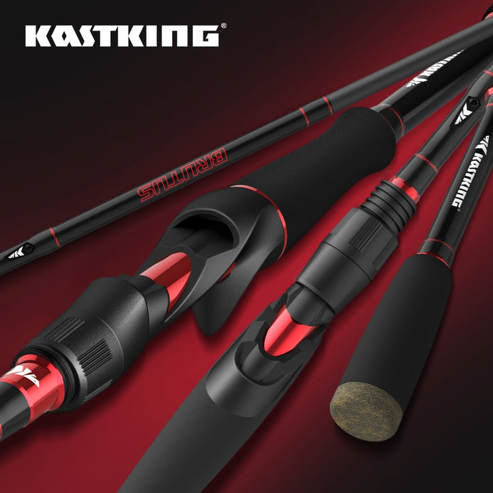 KastKing Brutus 1.80m/1.98m/2.13m Carbon 2PC Spinning/Casting Rod – Pro  Tackle World