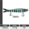 ODS 1Pc 13.2cm/20.6g 8-Segment Swimbait