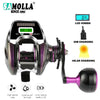 Samolla SL500 6.3:1/8.0:1 9+1BB Ratio Digital Solar Charging Waterproof Fishing Reel