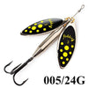 FISH KING FTZ76 1Pc 10cm 20g Double Bladed Inline Spinner