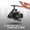 Piscifun Carbon X II Spinning Reel 5.5oz Carbon Frame and Rotor 6.2:1/5.2:1 10+1BB