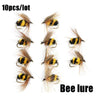 10Pcs/Lot Bumble Bee/Ant Bionic Fly