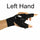 left hand only