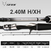 Histar Fox Crossline 2PC Fast L/ML/M/H/XH Spinning/Casting Rod
