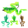3D Eyes Weedless Soft Frog Lure 6cm 5.2g - 1 PC