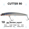 Megabass CUTTER 90 Sinking 90mm 8g Lipless Jerkbait