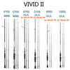 JOHNCOO Vivid 2.1m/1.92m UL/L M/ML Fast Action Spinning Trout Rod