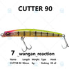 Megabass CUTTER 90 Sinking 90mm 8g Lipless Jerkbait