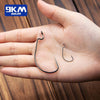 9KM Circle Fishing Hook Set - 25/50Pcs  Sizes 1# - 8/0#