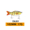 ODS 1Pc 13.2cm/20.6g 8-Segment Swimbait