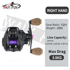 Walk Fish BK2000 7.2:1 High Speed 5.5KG Max Drag Baitcasting Reel