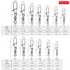 Meredith 50Pcs/Lot Stainless Connector Pin Rolling Swivel