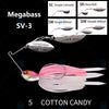 Megabass SV-3 3/4 5/8 Oz. DW/ SR Double Willow Spinnerbait