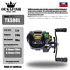 OugaFish TX500 Electronic LED Screen High Speed 7.2:1 10kg Max Drag Waterproof Baitcasting Reel