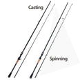 Goture FRONTER 2PC UL MH 1.62/1.8/2.1M Spinning/Casting Rod – Pro Tackle  World