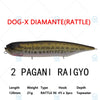 Megabass DOG-X DIAMANTE RATTLE IN / SILENT Floating Lipless Top Water Bait