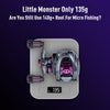 Kingdom Micro Monster Ultralight BFS Baitcasting Reel 7.1:1/8.1:1 8+1BB 4Kg Max Drag