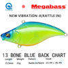 Megabass NEW VIBRATION-X ULTRA Rattle In / Silent Lipless Casting/Trolling Jerkbait