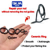 9KM Fishing Rod Guide Ring Repair Kit 26Pcs