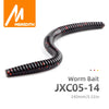 Meredith JXC05 140mm 5.3g 10pcs Soft Worm Bait