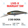 Megabass LIVE-X MARGAY SW 68mm 7g Jerkbait