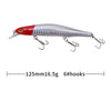 Prunanm 12.5cm/17.7g Topwater Minnow Bait