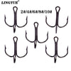 LINGYUE 10Pc Treble Hook Set