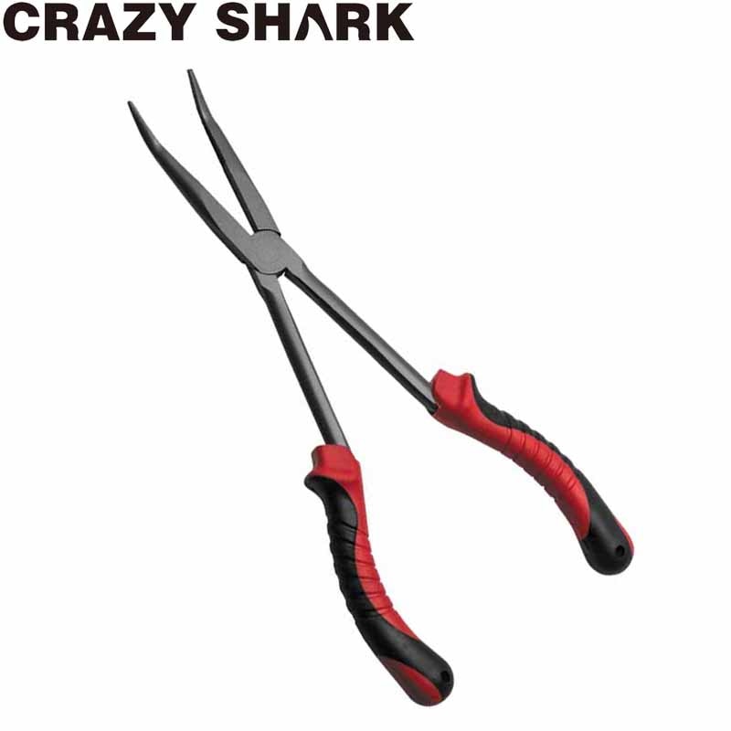 Crazy Shark Long Bent Nose Fishing Pliers – Pro Tackle World
